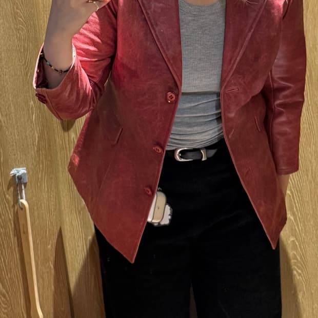 Japanese vintage leather jacket