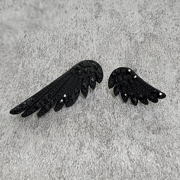 angel wing earrings