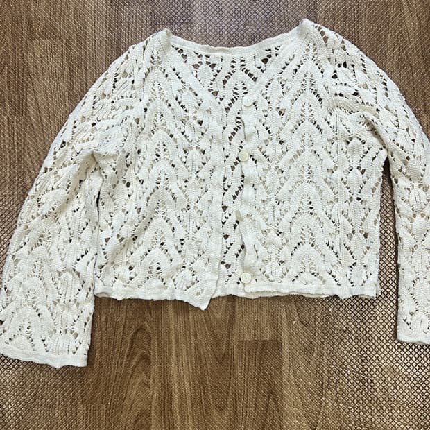 크로셰 가디건