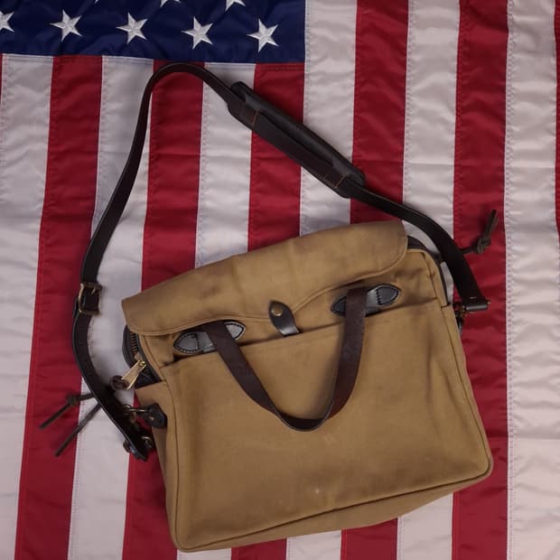 오리지날 FILSON 필슨 256 탄 브리프케이스