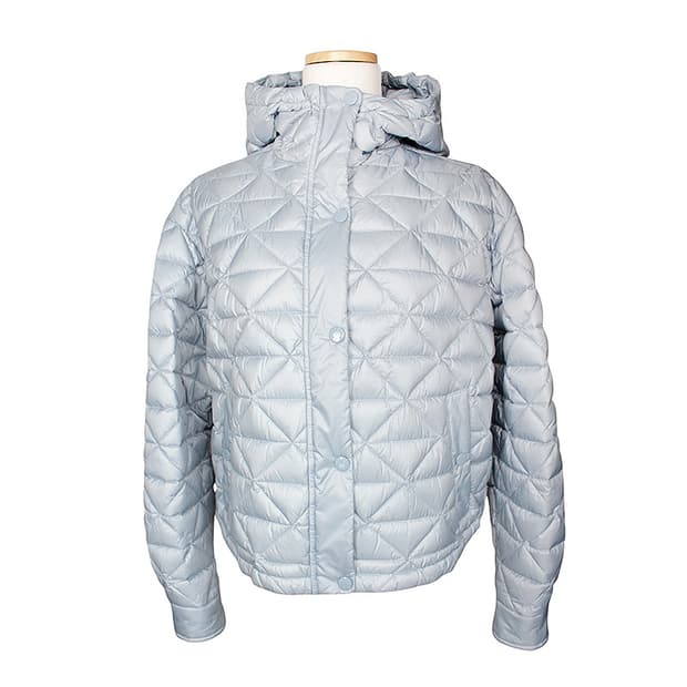 듀베티카 라이트블루 구스 다운 후드 패딩 자켓 44, 55