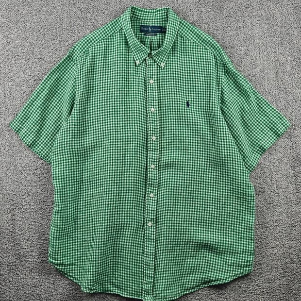 폴로랄프로렌 린넨 반팔 셔츠 ( 2XL ) / 12300