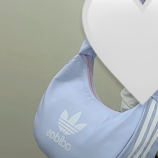 아디다스 숄더백 파스텔 퍼플