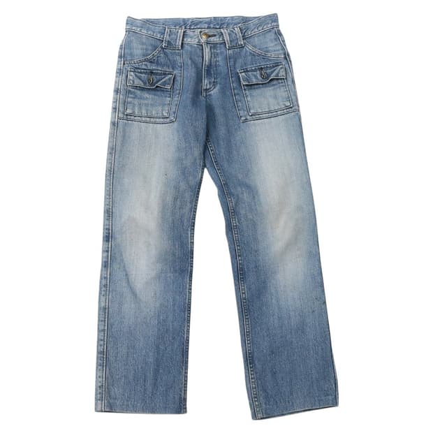 Lee 리 빈티지 아웃포켓 부쉬 데님 팬츠