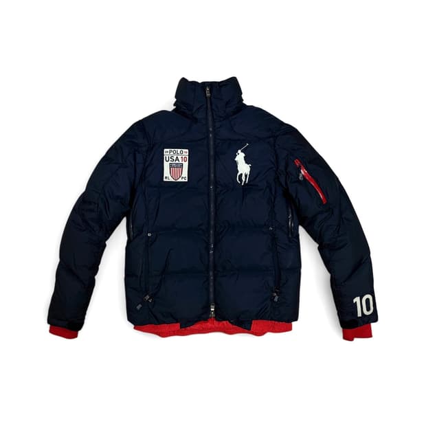 폴로 빅포니 다운 패딩