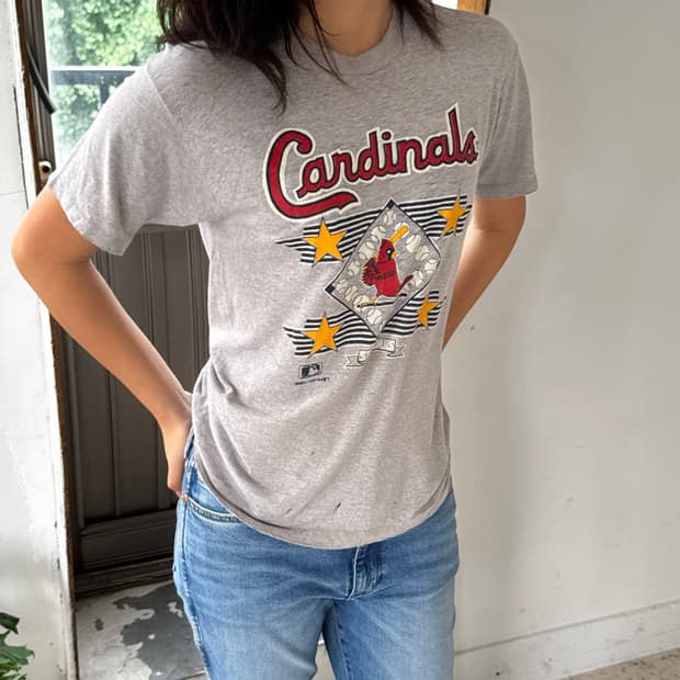 90s St. Louis Cardinals MLB 프린팅 티셔츠