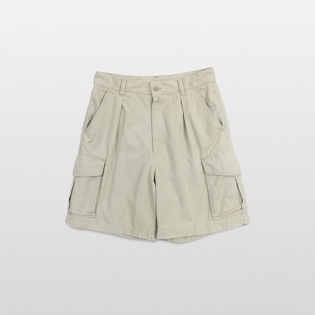 CONVERSE Two Pleats Cargo Half Pants