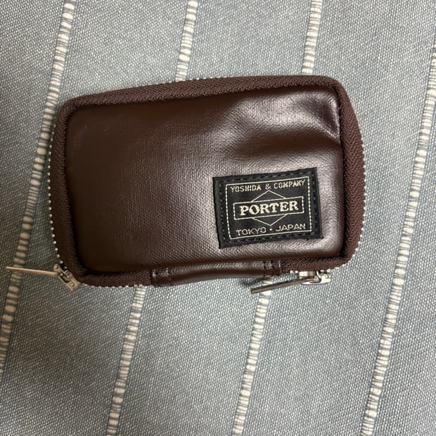포터 프리스타일 멀티 코인 케이스 브라운