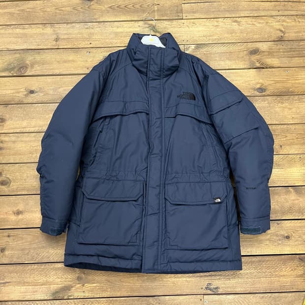 노스페이스 하이벤트 네이비 구스다운 패딩