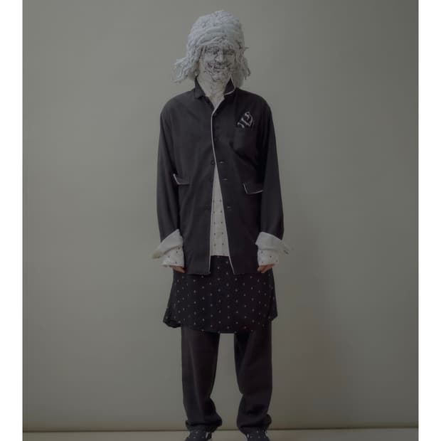 언더커버리즘 21aw 아티잔 린넨울 혼방 트라우저 팬츠