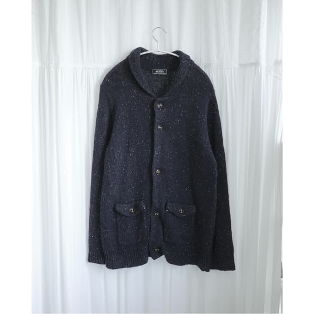 Beams navy cardigan