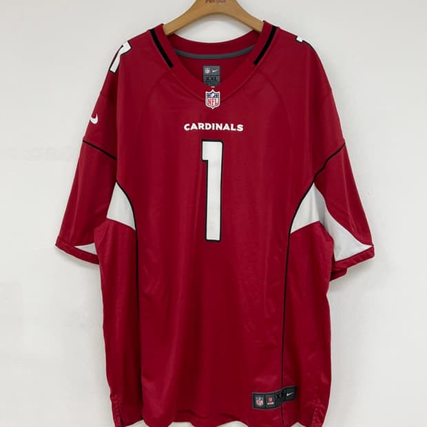 NFL 나이키 애리조나 카디널스 게임져지 XXL #1 카일러 머레이