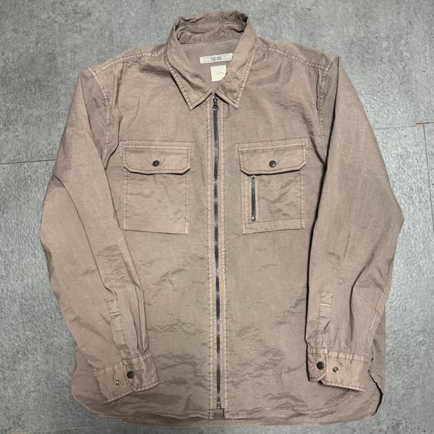 시리즈 23ss 피그먼트다잉 집업 아우터 셔츠