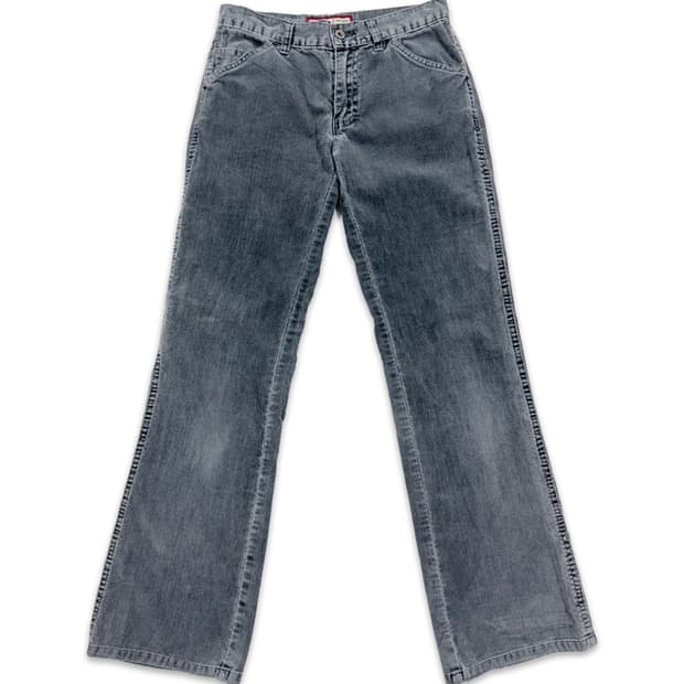 빈티지 Old Navy 스카이 블루 코듀로이 부츠컷 팬츠