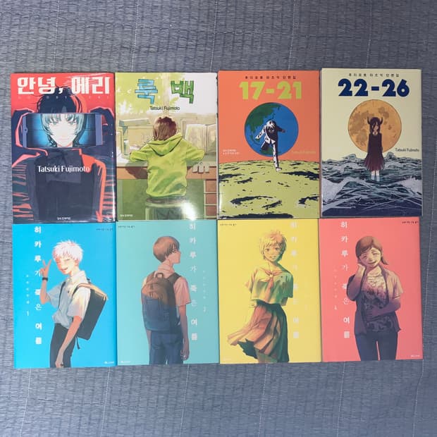 후지모토 타츠키 단편집, 히카루가 죽은 여름 히죽여 만화책