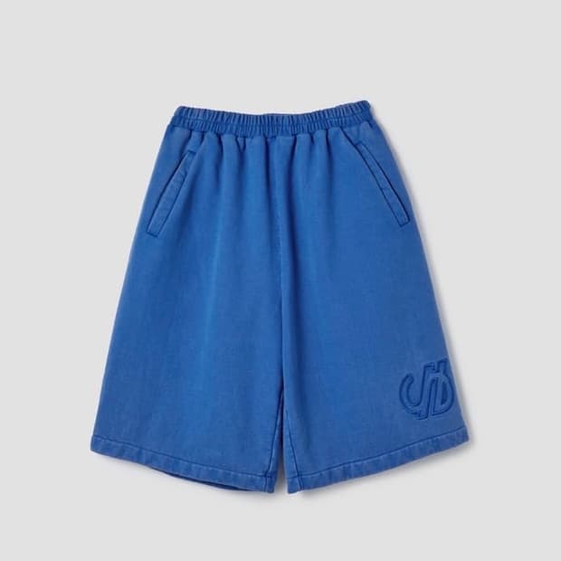 s/e/o sweat shorts blue