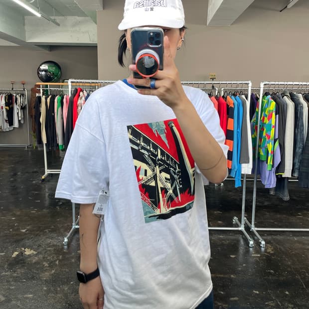 OBEY 프린팅 반팔 티셔츠(데드스탁)