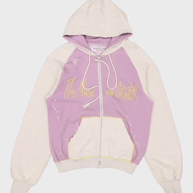 더뮤지엄비지터 후드집업 L (로얄44가 쇼미에서 입은 후드집업)