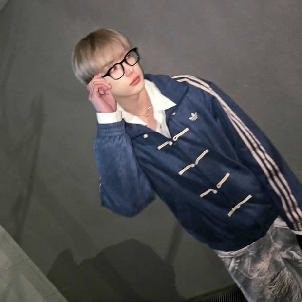 현물! Adidas 아디다스 중티다스 중국 트랙 재킷 M