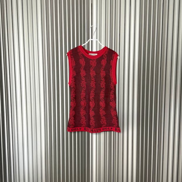 Balmain knit vest