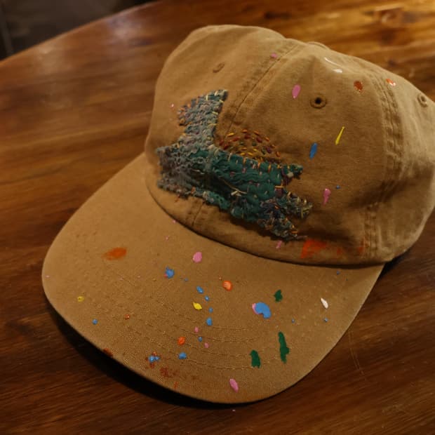 [Hatsseulka] - HP VTG Cotton Patch Cap