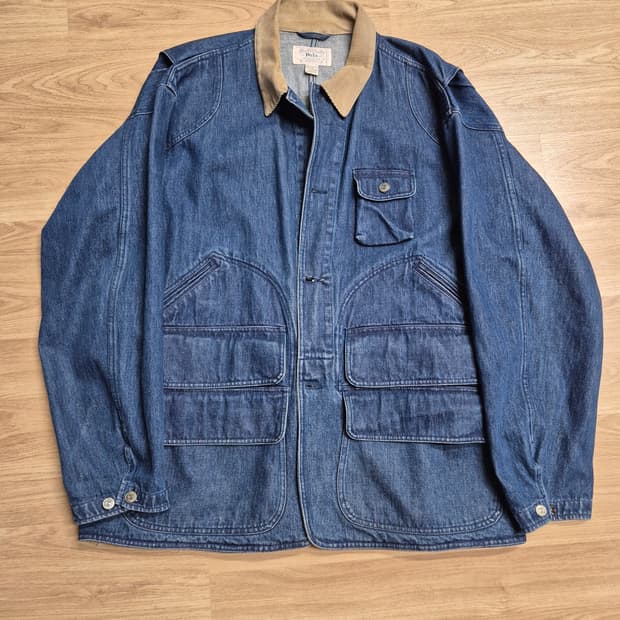 80's 폴로 랄프로렌 데님 헌팅 자켓
