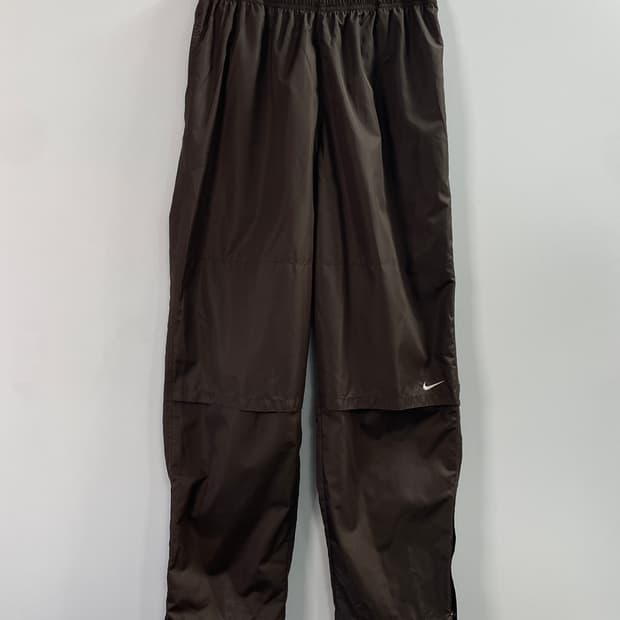 00s 나이키 스우시 브라운 웜업 트랙팬츠 (onp.78)