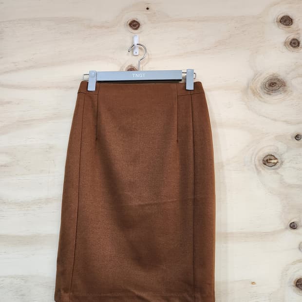 540) MEMO H라인 미디스커트