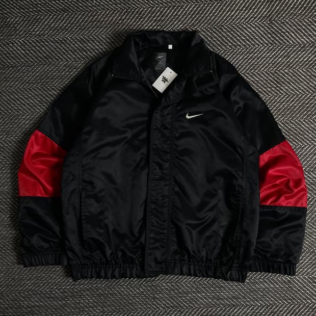 00s 나이키 올드스쿨 배색 박시핏 바람막이y 2801