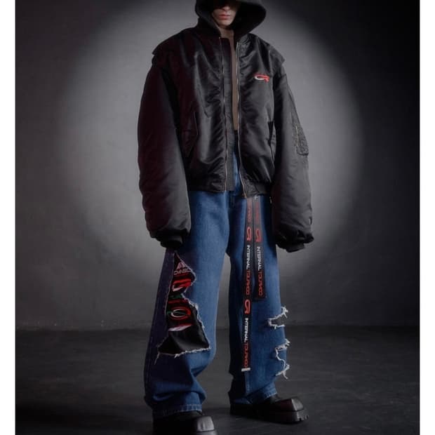 csc/civision Distressed Denim Pants/1 