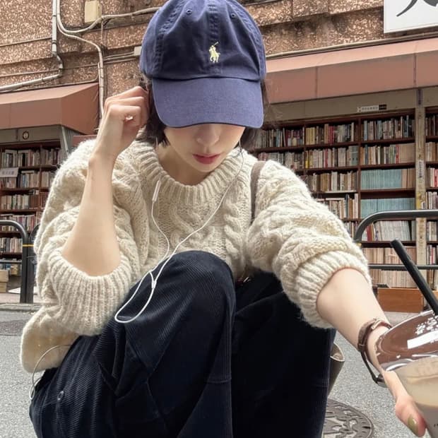 Analog Alpaca Blend Cable Knit 