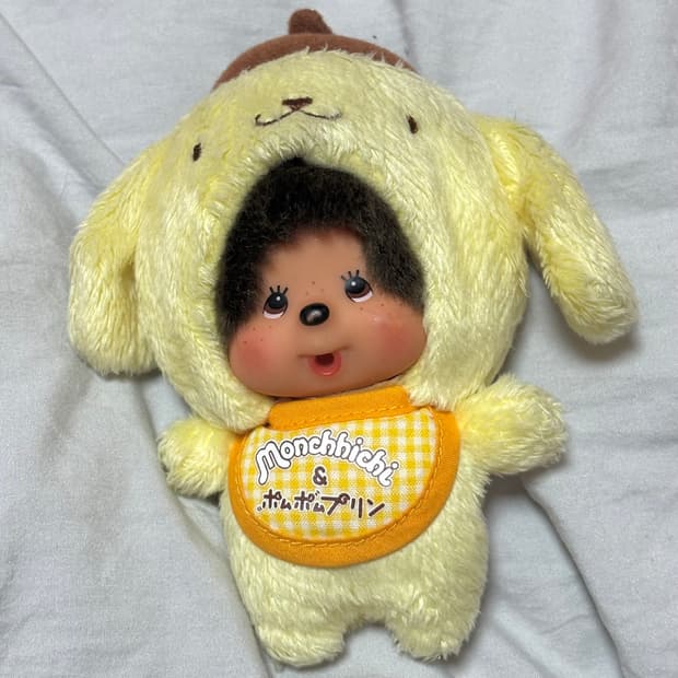 폼폼푸린 몬치치 키링 정품