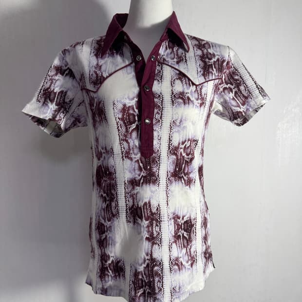 토네이도마트 파이톤 펄 스냅 웨스턴 셔츠