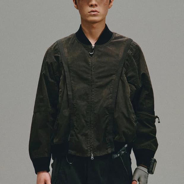 햄커스 LPU 러스티 테크니션 익스펜더블 봄버 자켓 카본 블랙