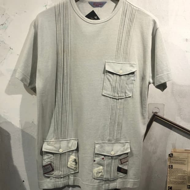 [2953]Karl Helmut light grey t-shirt