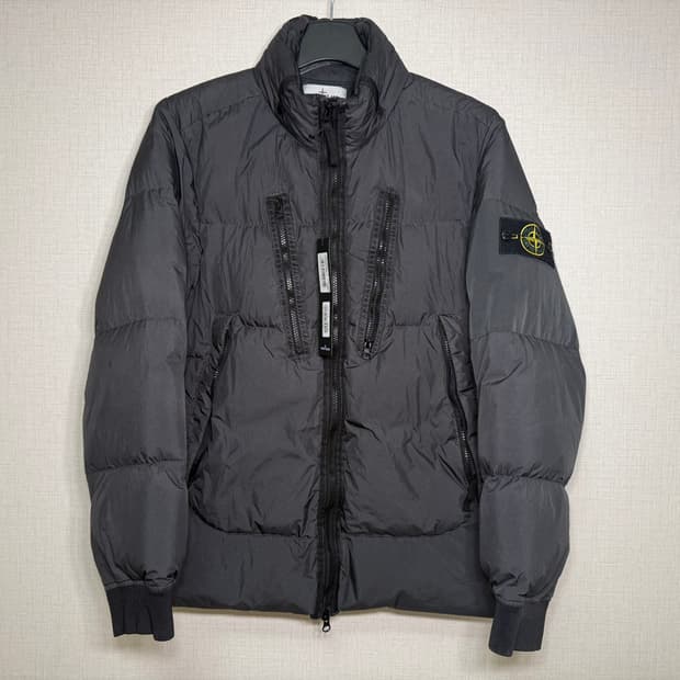 [L] 스톤 아일랜그 40223 크링클랩스 다운 재킷 다크그레이-21FW
