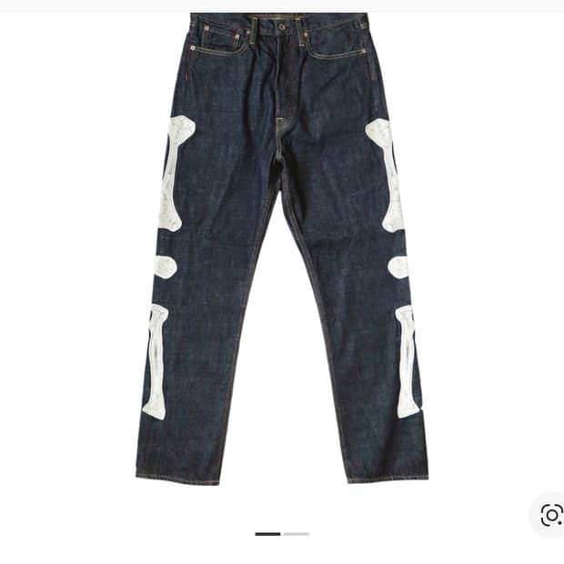 캐피탈 12.5온즈 데님 멕시칸 턱시도 5P 오카길리 팬츠 인디고