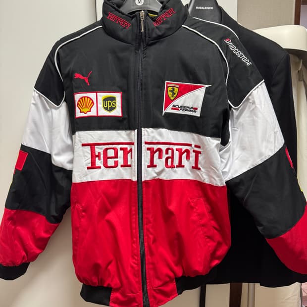 페라리 f1 레이싱 자켓 새상품 L