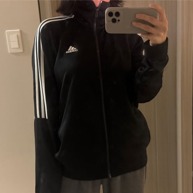 아디다스 삼선 져지 트랙 자켓