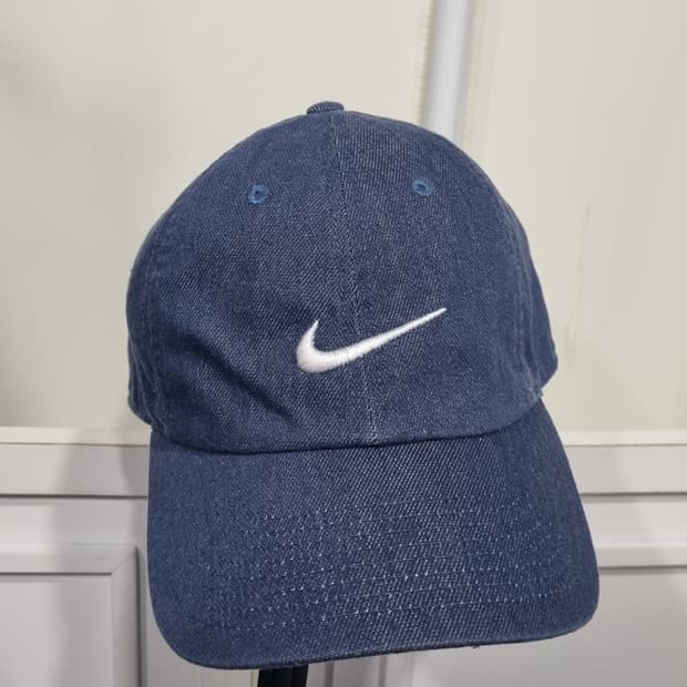 나이키 데님 모자(볼캡) 원사이즈 상태좋음