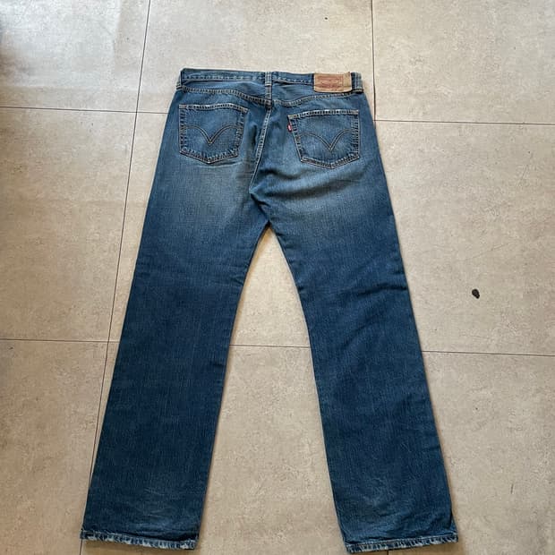 리바이스501 데님팬츠