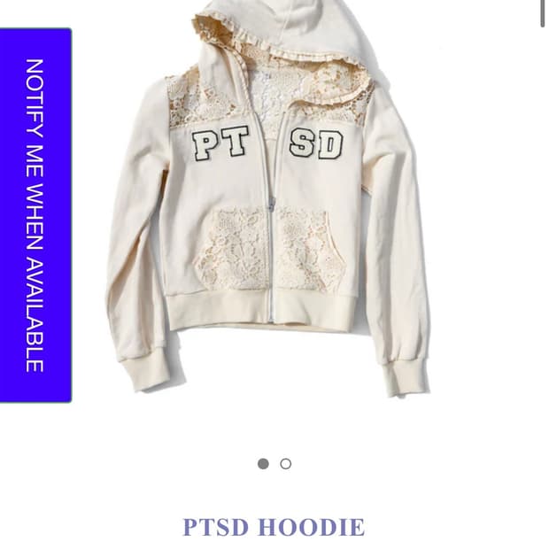 PRAYING PTSD HOODIE