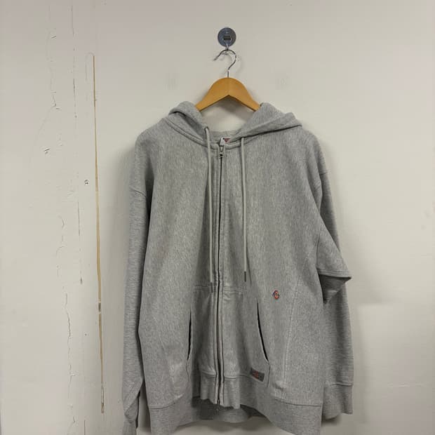 XL) 디키즈 헤비웨이트 그레이 후드티 O308