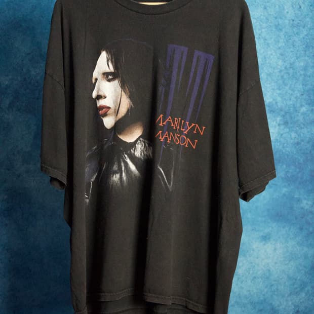 (3XL) 00s 마릴린맨슨 빈티지 밴드티셔츠