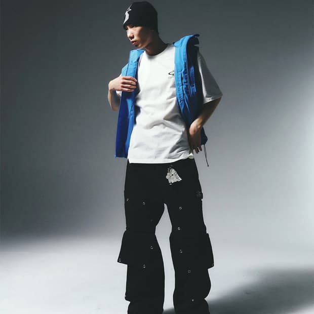 트래블 카펜터 데님 블랙 팬츠