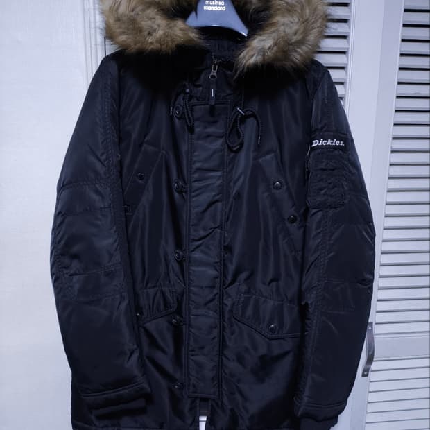 100 디키즈 밀리터리 패딩 파카