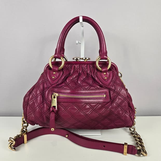 마크제이콥스 스탐백 스몰 퀼팅 체인 숄더백 가방 정품 마크 제이콥스 스탐