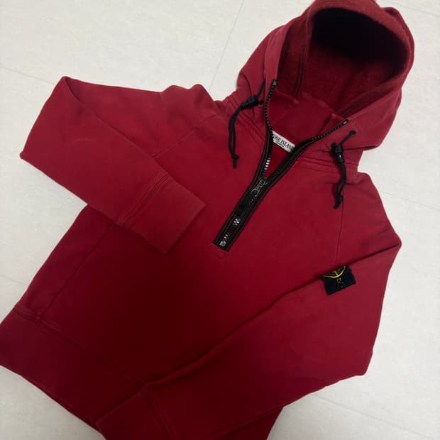 [ M ] 00’s 스톤아일랜드 더블 후드 아카이브 아노락 스웻셔츠