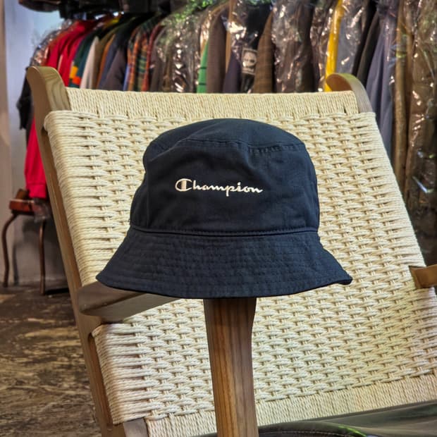 챔피온 Champion 블랙 버킷햇