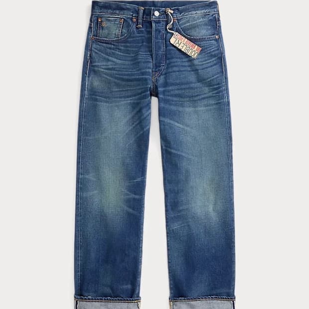 rrl 빈티지파이브포켓 그랜드폴스진  새상품 32/32